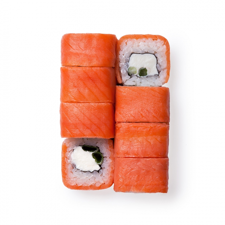 Филадельфия с копченым лососем